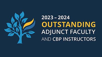 2023-2024 Outstanding Adjunct Faculty and CBP Instructors