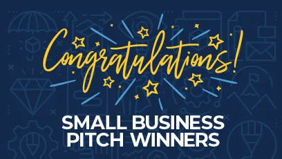 Congratulations Small Business Pitch Winners!
