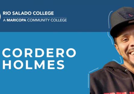Cordero Holmes smiling