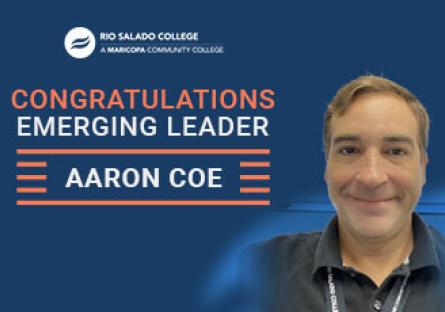 Congratulations Emerging Leader Aaron Coe