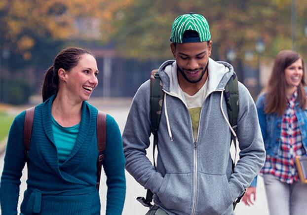 Students Walking